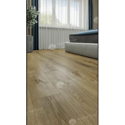 Кварц-винил Alpine Floor Дуб Натуральный Отбеленный ECO 23-3